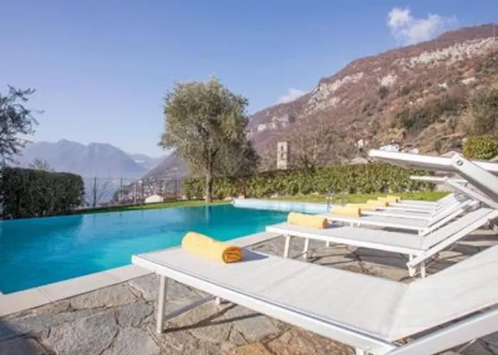 Apartment Sanny-grande B Sleeps 8 With Pool By Italian Ossuccio
